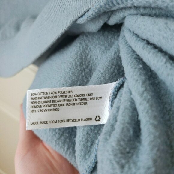 Wild Fable Blue CALI Sweatshirt - Picture 12 of 12